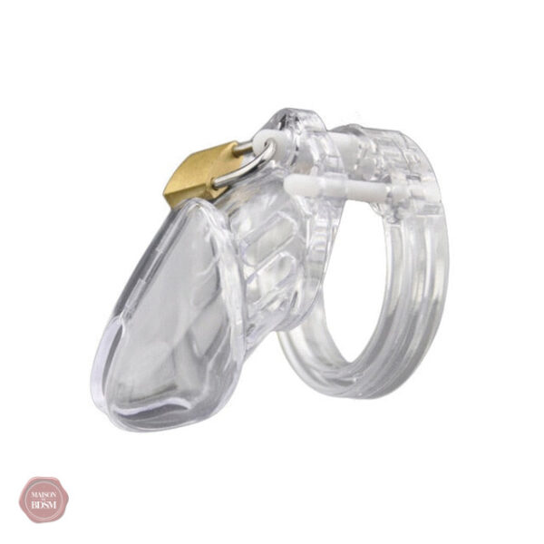Cage de chasteté confortable en plastique