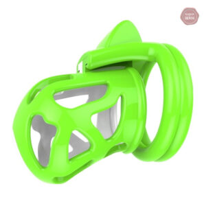Cage de chasteté plastique Green Thunder