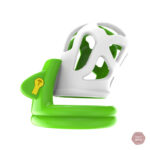 Cage de chasteté légère, Green Thunder en plastique durable