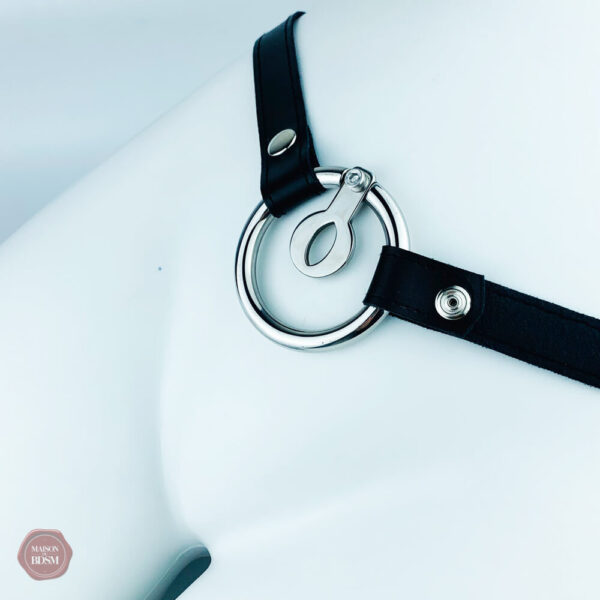 Ceinture de chasteté blanche pour une stimulation unique