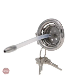 Cage de chasteté plate pour un confort optimal
