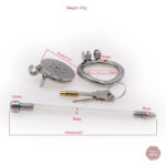 Cage de chasteté design compact et fonctionnel