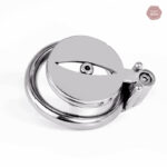 Cage de chasteté plate en acier inoxydable