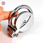 Cage de chasteté CC71 en acier inoxydable durable