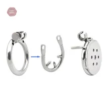 Cage de chasteté avec anti-anneau pour urètre