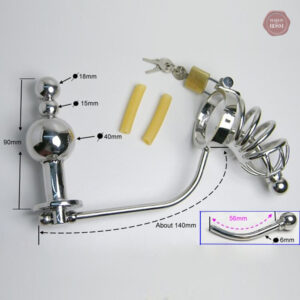 Accessoire de chasteté pour stimulation urétrale