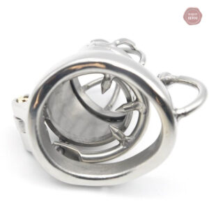 Cage de chasteté avec pointes, pour une expérience unique