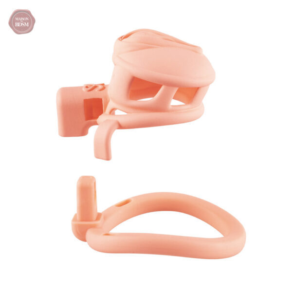 Cage de chasteté pour chatte, conception ergonomique