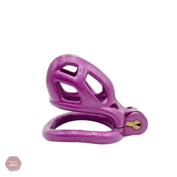 Cage de chasteté Cobra, couleur violette