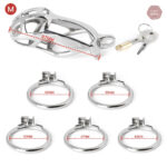 Accessoire de chasteté MAMBA en acier inoxydable