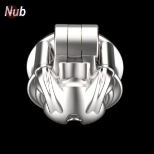 Cage de chasteté en acier inoxydable, modèle Python V7.0