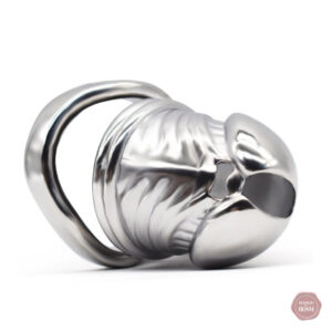 Cage de chasteté robuste en acier pour le contrôle
