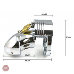 Cage de chasteté ajustable pour un contrôle optimal