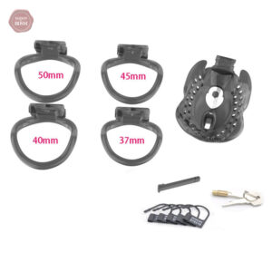 Cage de Chasteté Résine - Accessoire de contrôle sûr