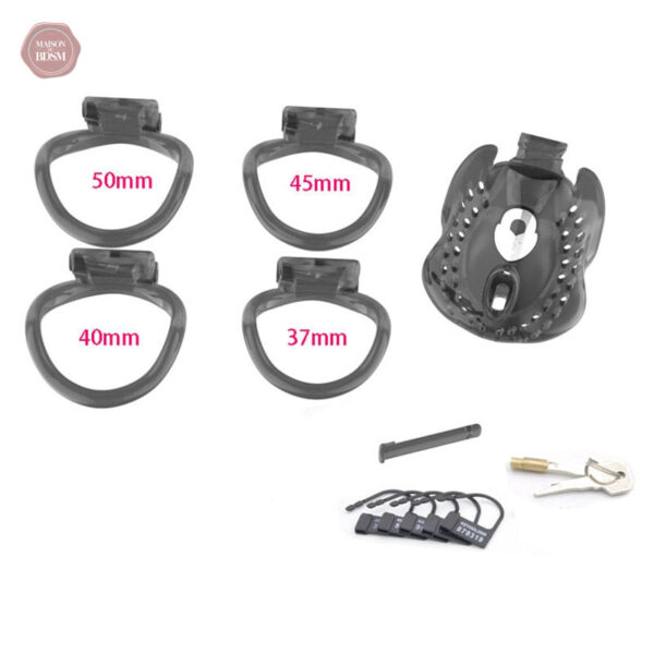 Cage de Chasteté Résine - Accessoire de contrôle sûr