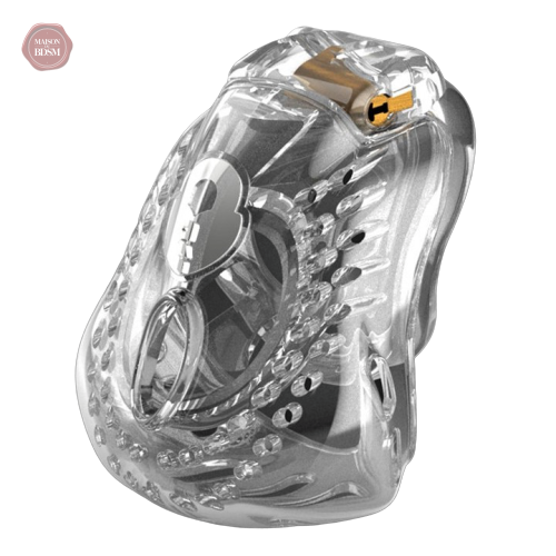 cage-de-chastete-resine-bouclier-transparent-1 Cage de Chasteté Résine Bouclier Transparent