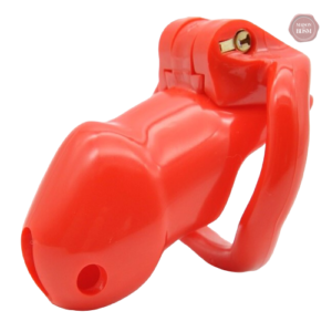 Cage de chasteté résine GB 3000 Rouge