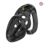 Cage de chasteté résine Grizzli Noir taille L