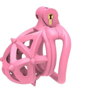 Cage de chasteté à pointes souples pour confort optimal