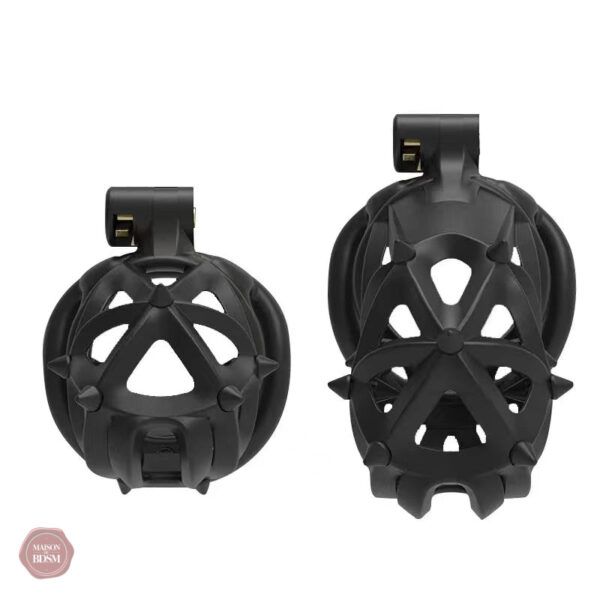 Accessoire de chasteté avec pointes souples innovantes
