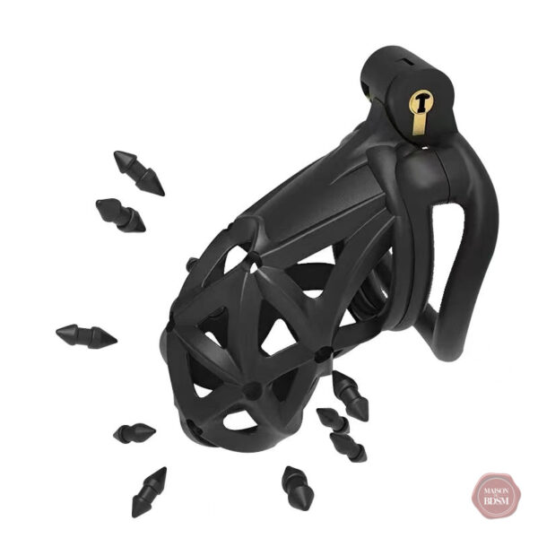Cage de chasteté ergonomique pour un port prolongé