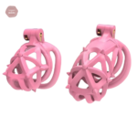 Cage de chasteté 3D, idéale pour jeux de soumission