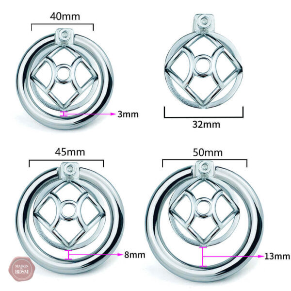 Cage de chasteté ajustable pour un fit personnalisé