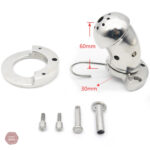 Cage de Chasteté avec séparateur pour un confort optimal
