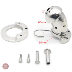 Cage de Chasteté avec séparateur pour un confort optimal