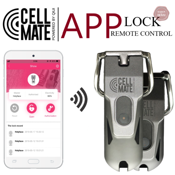 cage-de-chastete-serrure-electronique-cell-mate-1 Cage de chasteté Cell.Mate® avec contrôle à distance
