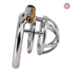 Cage de chasteté métal Tiny-space avec serrure sécurisée