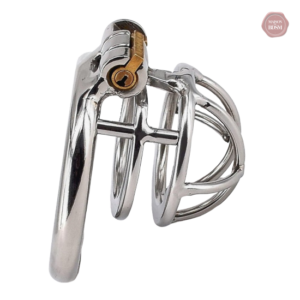 Cage de chasteté métal Tiny-space avec serrure sécurisée