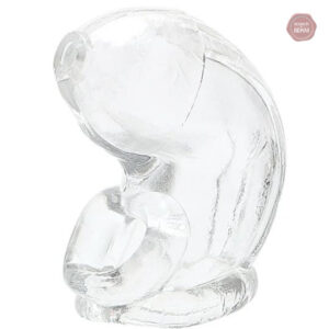 Cage de chasteté en silicone transparent