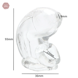 Cage de chasteté silicone, produit confortable et discret