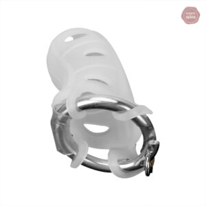 Cage de chasteté en silicone, modèle Demonia
