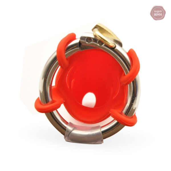 Accessoire de chasteté en silicone pour jeux intimes