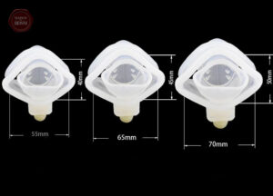 Accessoire de chasteté en silicone élégant