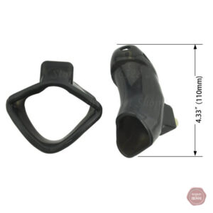 Cage de chasteté silicone, protection et confort optimal