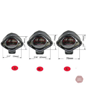 Enclos noir en silicone, accessoire pour le contrôle et la soumission