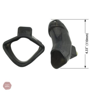 Accessoire de chasteté en silicone durable