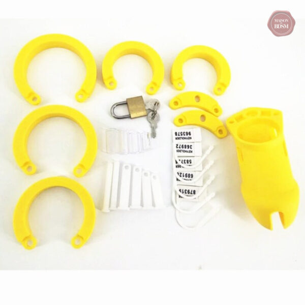 GB 6000 cage de chasteté en silicone durable