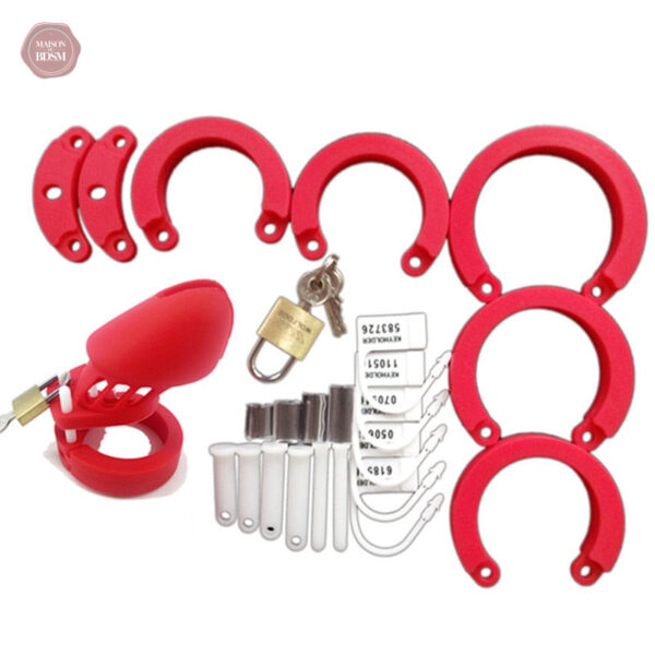 Cage de chasteté silicone, modèle GB 6000, confort optimal