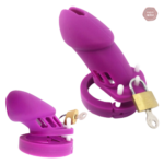Cage de chasteté silicone GB 6000 en violet