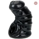 Cage de chasteté en silicone noire