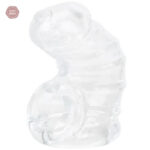 Cage de chasteté silicone transparente pour un confort optimal