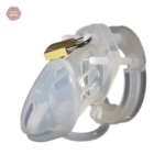 Cage de chasteté silicone transparente GB6000S