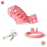 Cage de chasteté colorée et confortable