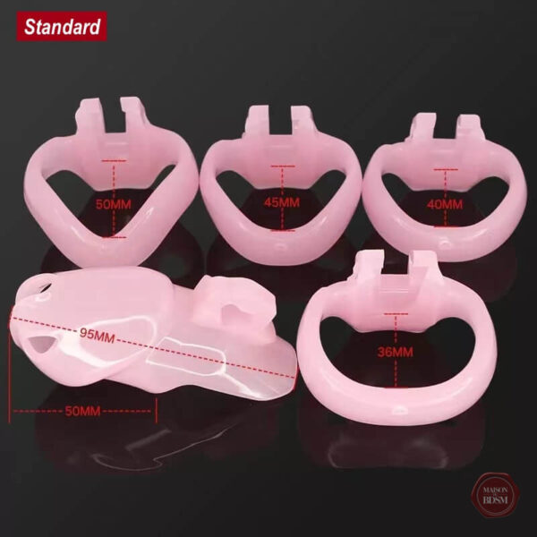 Cage de chasteté compacte V4 de 9,5 cm