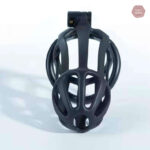 Cage de chasteté en métal Stripe Cobra