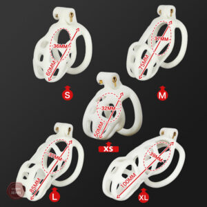 Cage de chasteté personnalisée pour un confort optimal